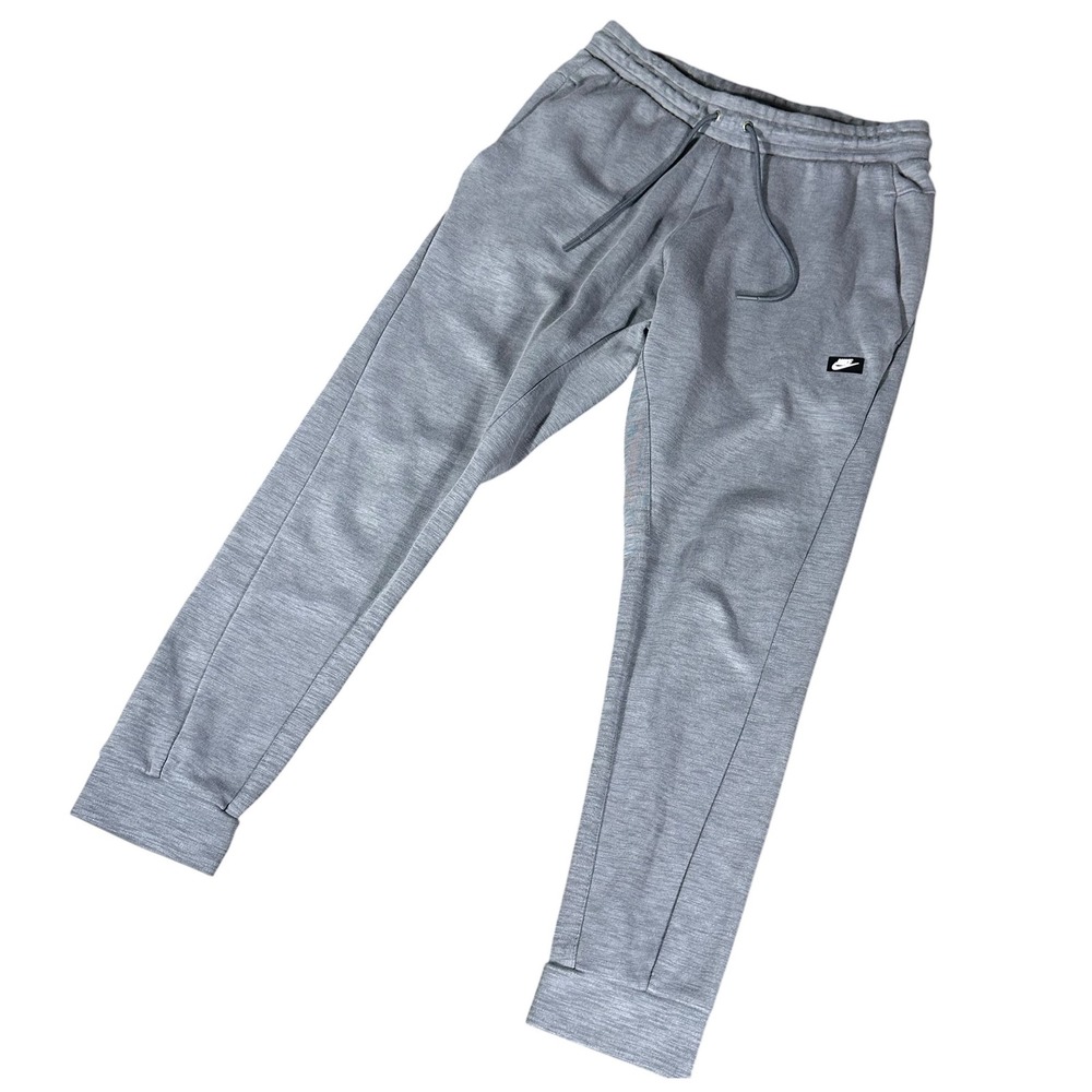 Nike‎ Tech Fleece Joggers Mens Size M Gray Heathered Slim Fit 928493-021